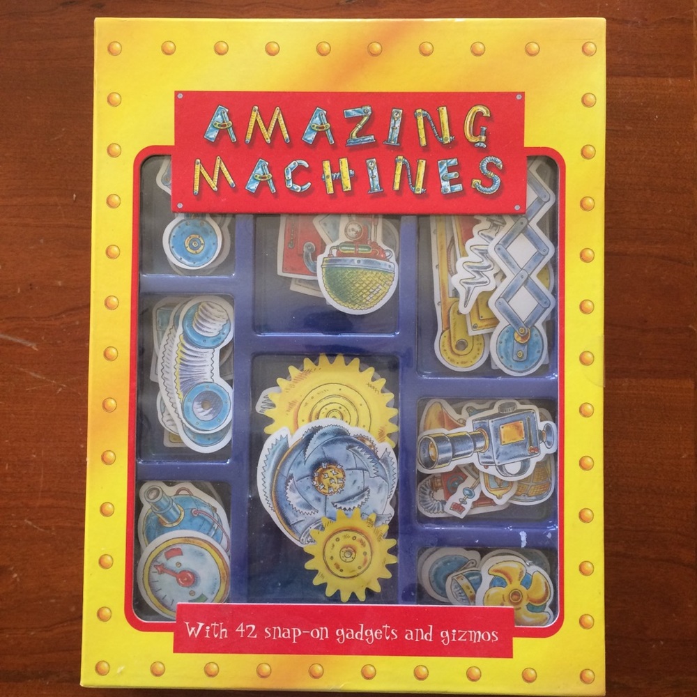 “Amazing Machines” Interactive Book by Scholastic